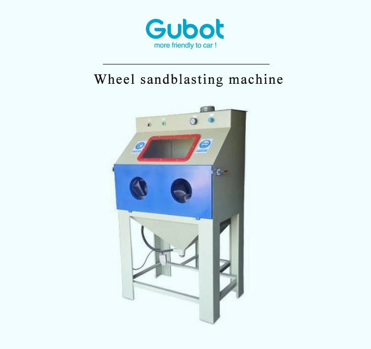 Gubot Wheel Sandblaster Equipment Metal Sandblasting Machine Industrial