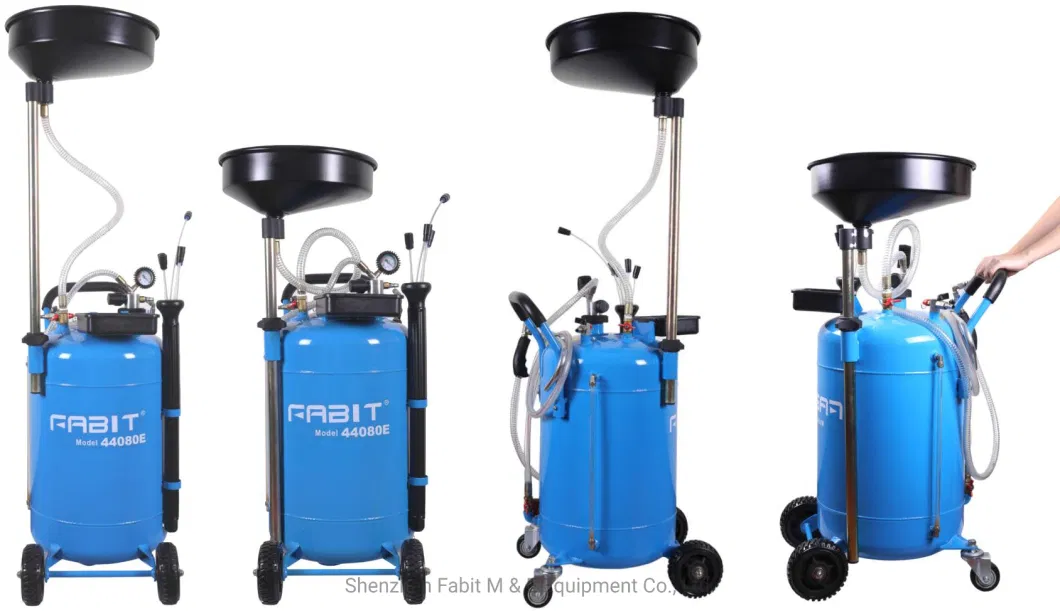 Pneumatic Car Engine Waste Fuel Extractor Machine Air-Operated Oil Collecting Drainer
