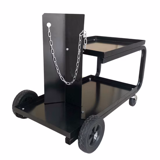 MIG TIG Gas Bottle Storages Welding Cart