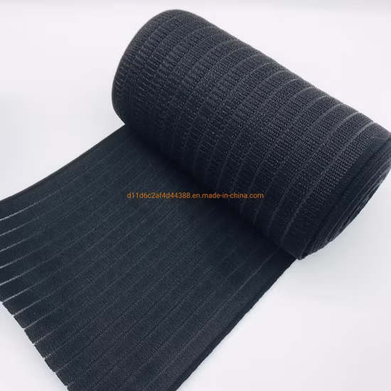 Webbing Manufacturer Customized Medical Elastic Abdominal Webbing Belt Wide Fish Line Elastic Tape
