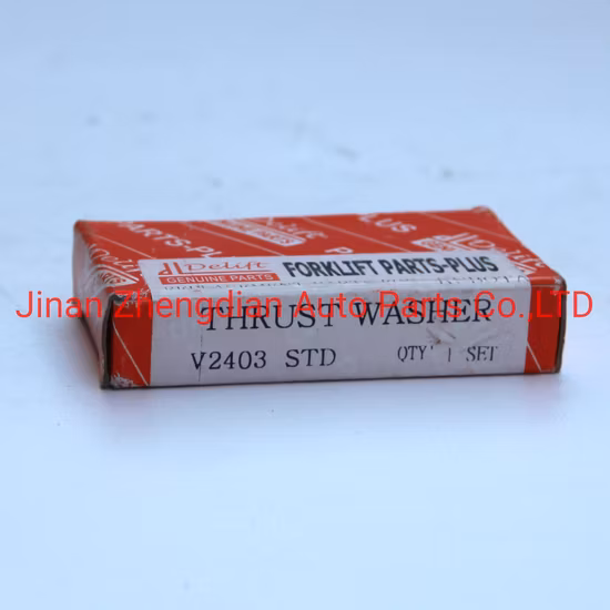 Thrust Washer for V2403 V2203 Kubota Engine Parts Forklift Weichai Yuchai Xichai Xinchai Cummin Man Beiben Sinotruk HOWO Shacman FAW Truck Parts Trailer Tractor