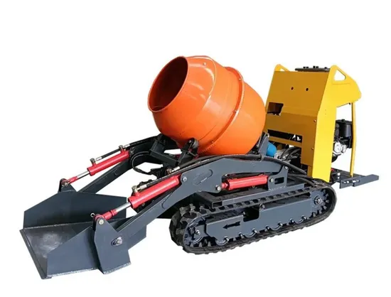 Rye20 Crawler-Type Self Feeding Intelligence Portable Industrial Gasoline Cement/Concrete Mixer