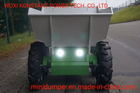 Electric Mini Dumper with 300kg Loading for Building Construction Use