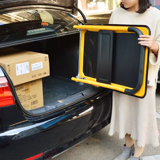 200/600kgs Folding Metal Hand Cart Heavy Duty Steel Platform Hand Truck Metal Trolley 500kgs Foldable Hand Cart